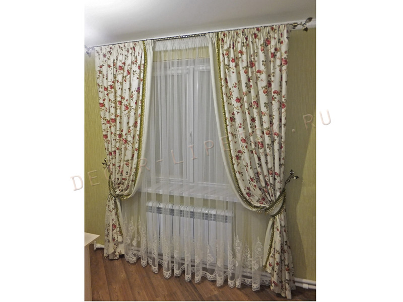Шторы для зала, спальни