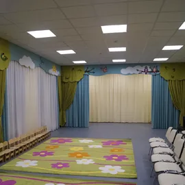 Шторы в детском саду